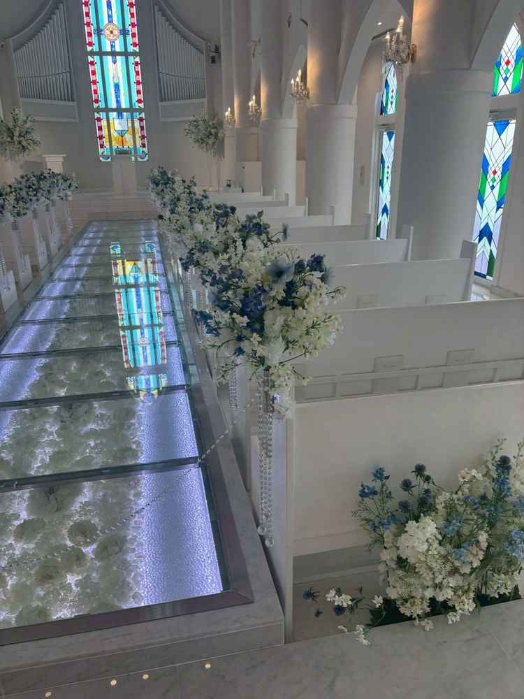 チャペルの床です。