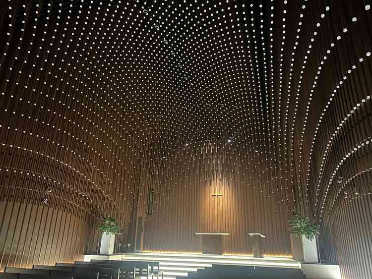 チャペルの雰囲気が素敵でした。