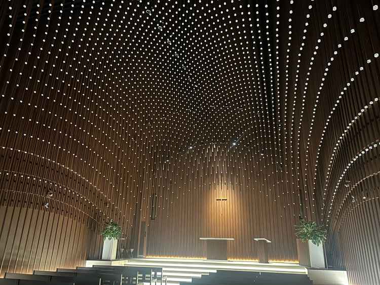 チャペルの雰囲気が素敵でした。