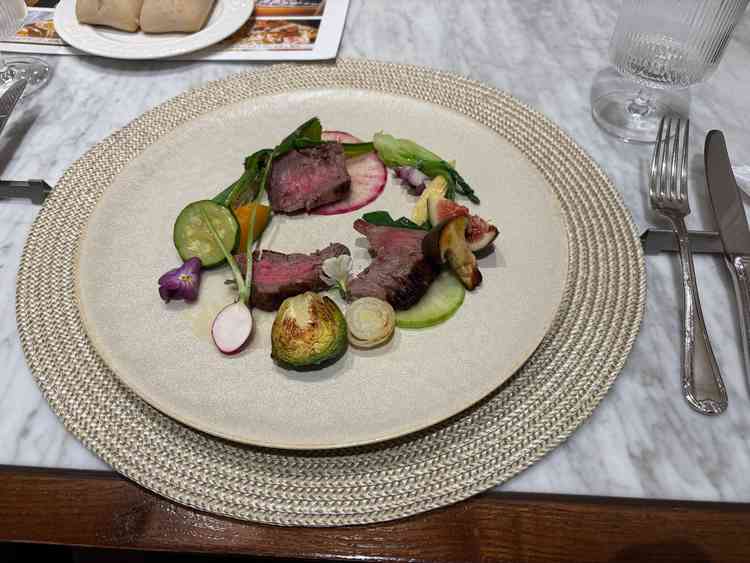 コースの試食です。とても美味しかったです！