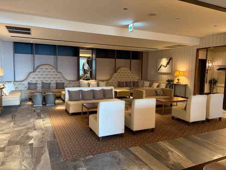 参列者の待合室も貸切ならではの広さでした。