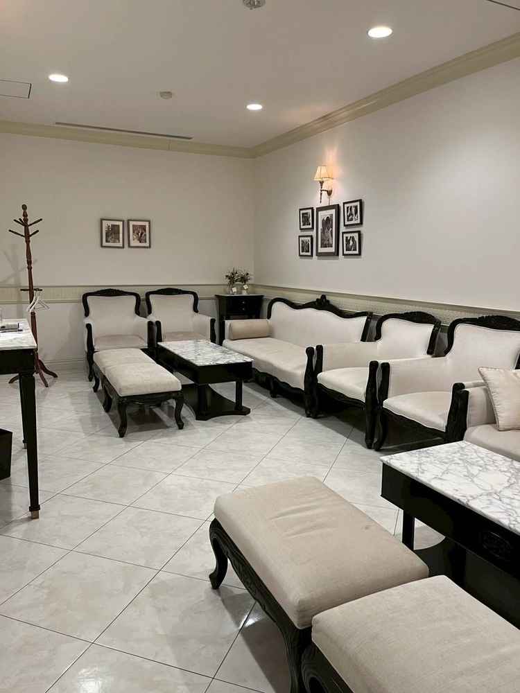 親族の待合室。新郎と新婦の二部屋あり、落ち着いて待機できる。