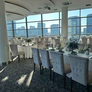 披露宴会場。12月末14:40ごろ撮影。