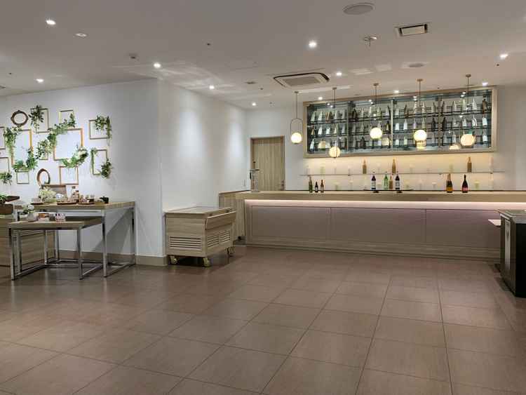 ウェルカムパーティー会場