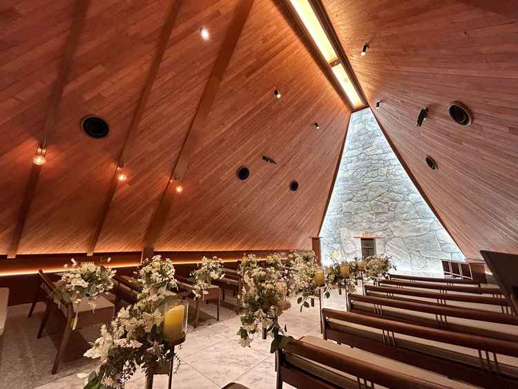 広角レンズでも綺麗なうつりだったので、当日も写真映えするなと思いました。