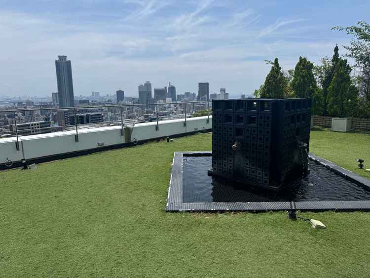外から見える風景もすごく素敵で緑、海、街が全て見えるのはすごく良かったです。魅力的な風景に圧倒された