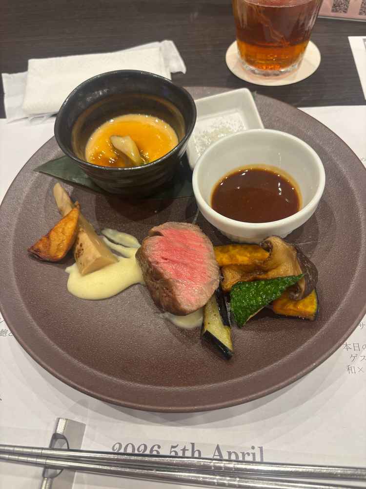 2品目の牛ロース。