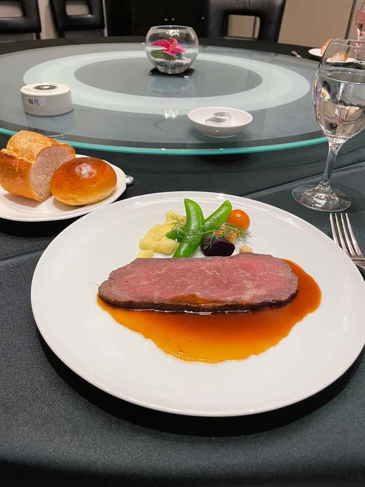 試食でいただいたローストビーフ