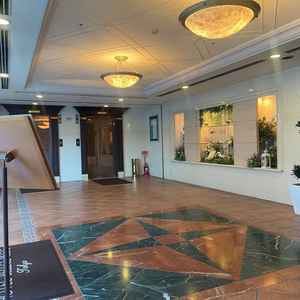 最上階のエレベーターホール