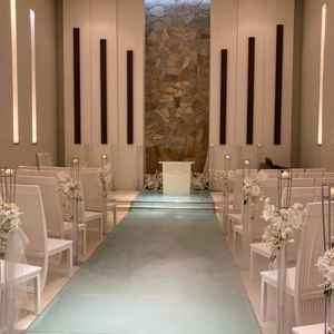 チャペルをご紹介頂いた際の写真です