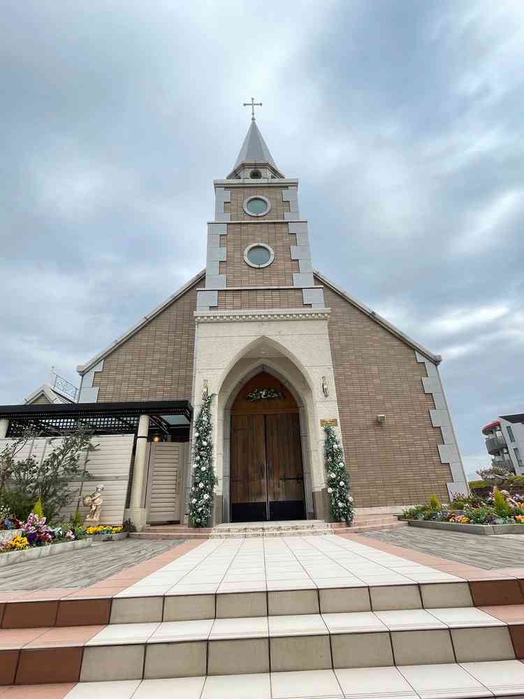 屋上チャペル、屋外