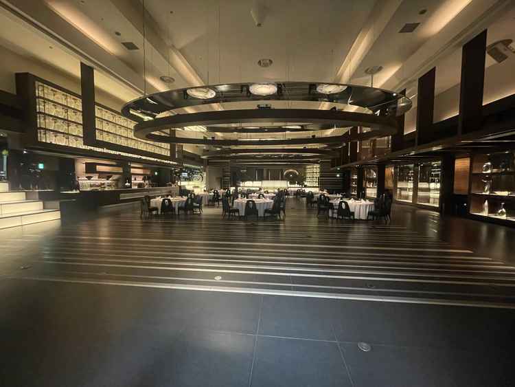 とにかく広い！披露宴会場