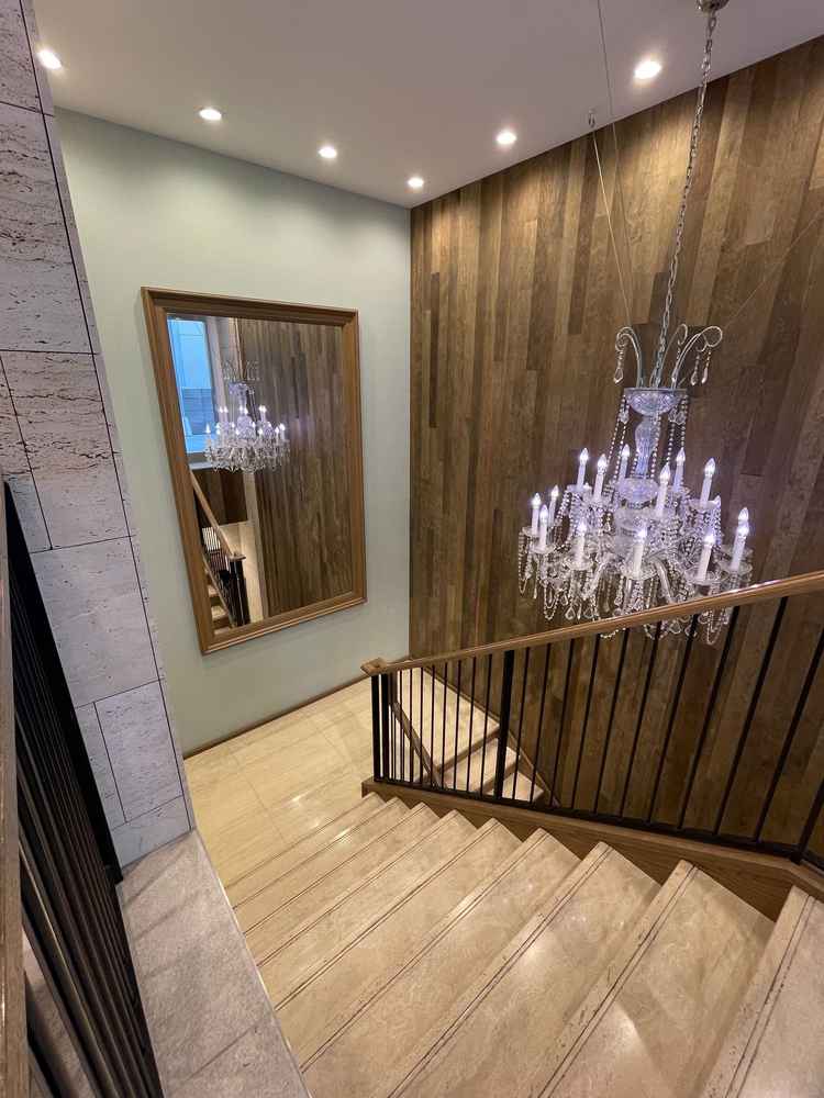 ゲストの方が上がる階段