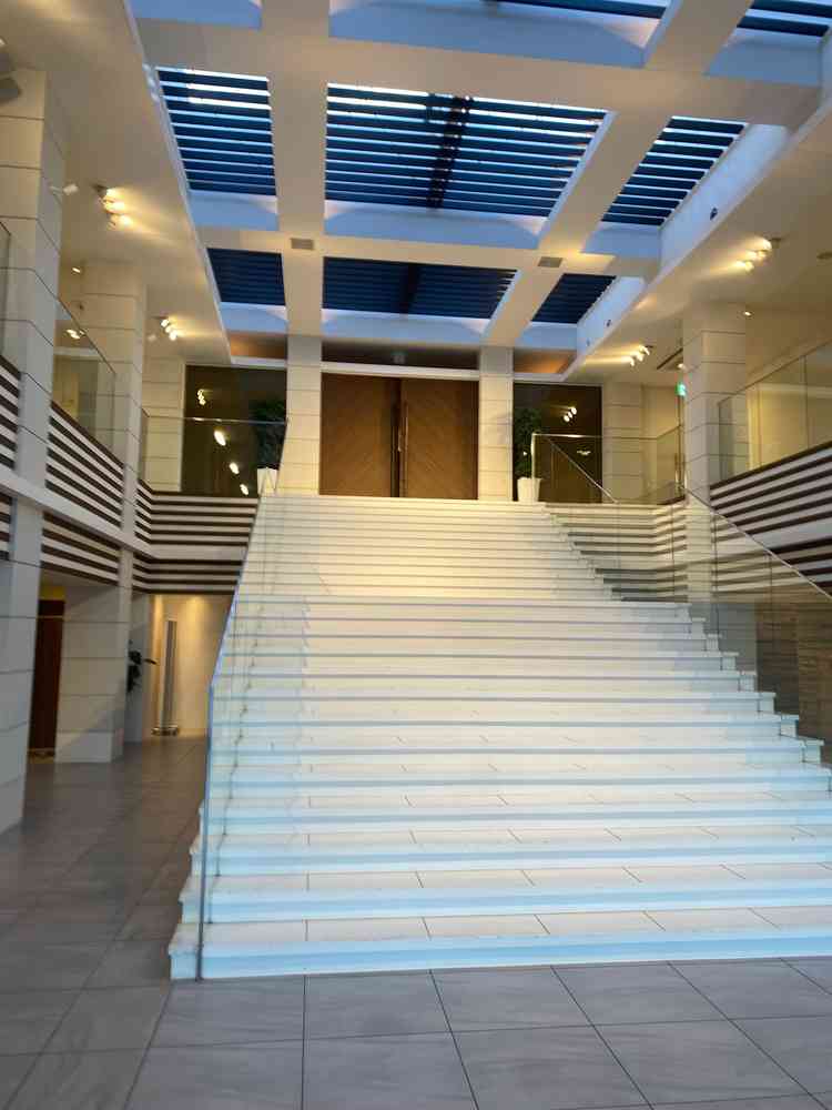 挙式会場入り口付近