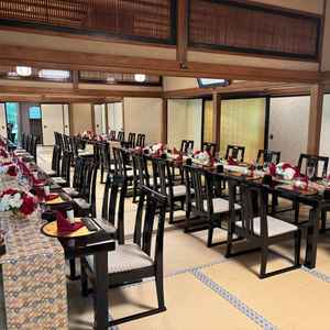 披露宴会場　桃林荘
