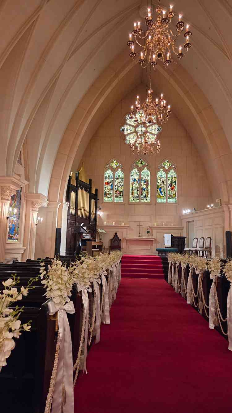 チャペルを入口側から見た図