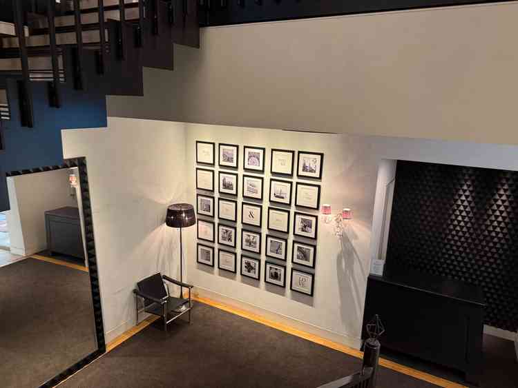 素敵な待合の内装です。