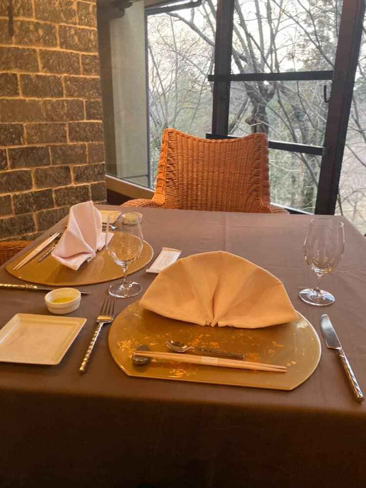 ウェルカムスペースで試食会。