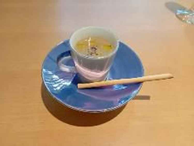 試食で頂いたスープ