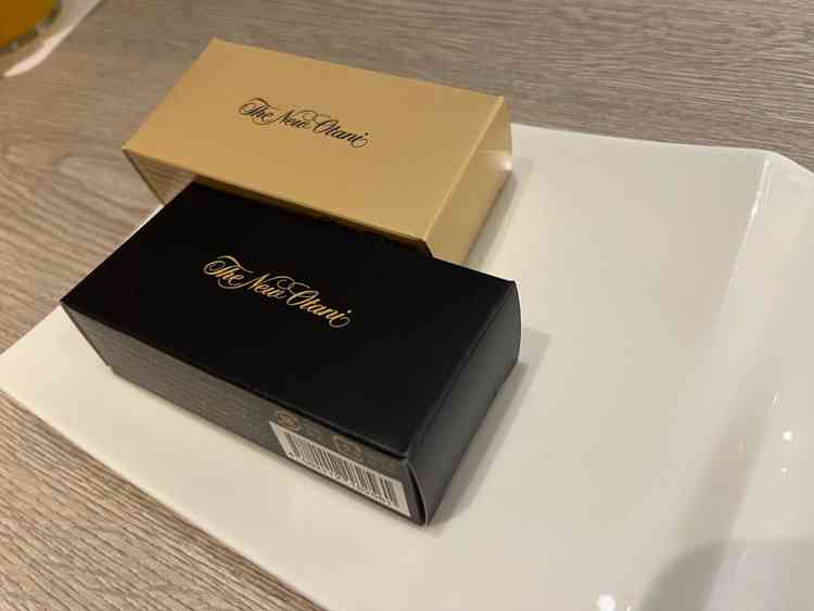 チョコ菓子をいただきました。とても美味しかったです。