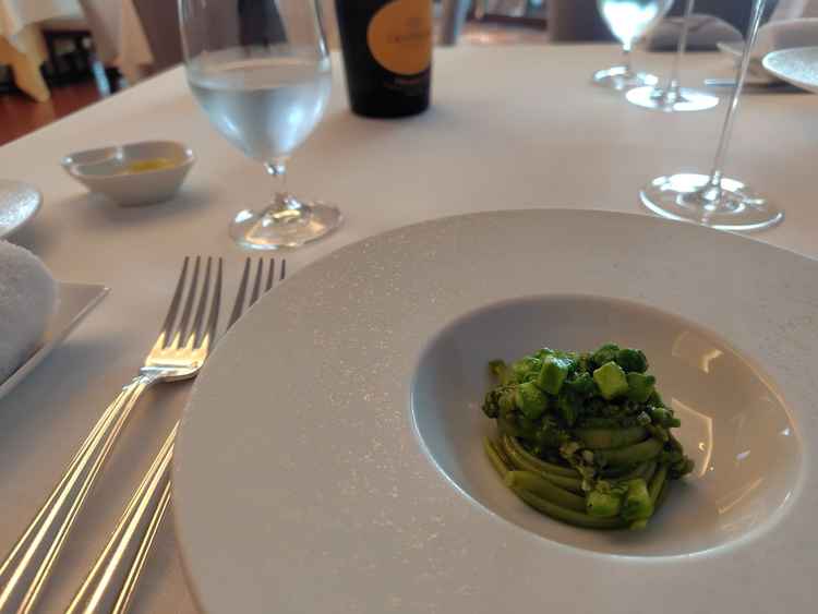 試食で出てきてたパスタです