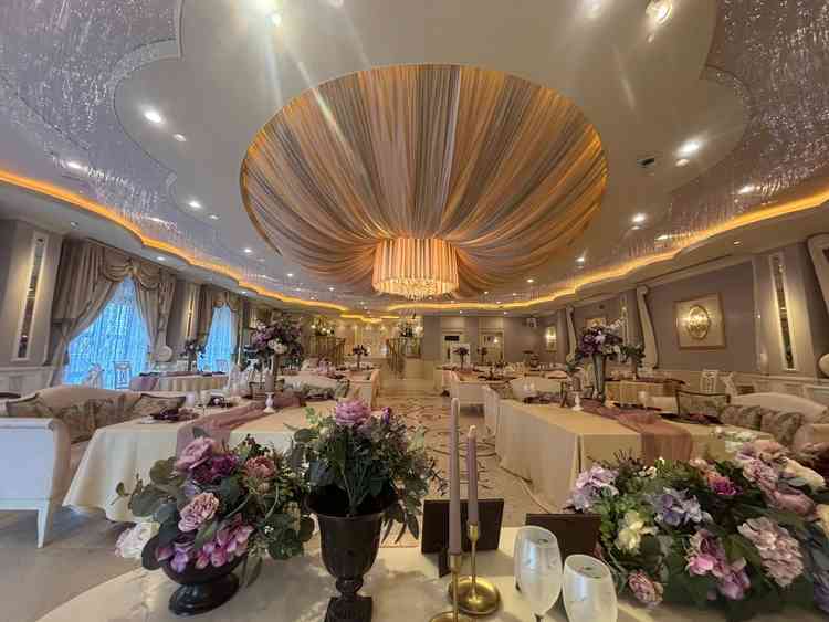 披露宴会場 新郎新婦側からの目線