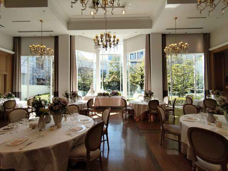 ガーデンのある披露宴会場が綺麗でした。