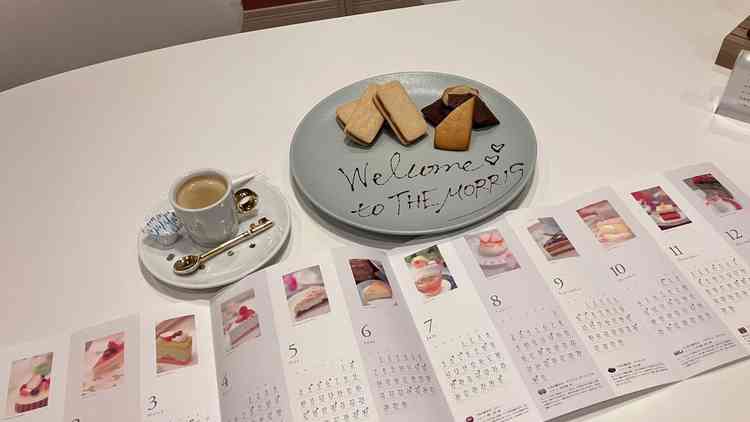 ヒアリングして頂く際にお茶菓子を頂きました。メッセージも添えてあり心遣いを感じました。