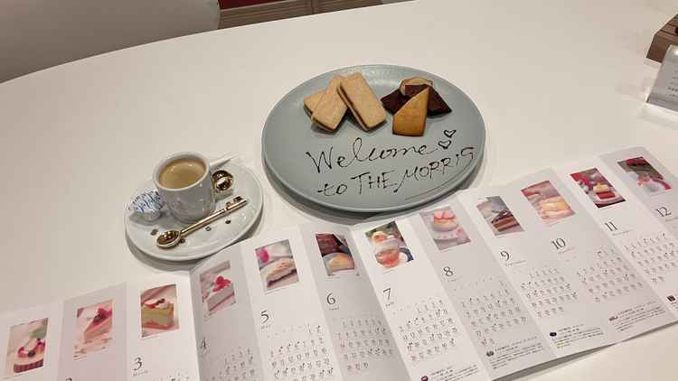 ヒアリングして頂く際にお茶菓子を頂きました。メッセージも添えてあり心遣いを感じました。