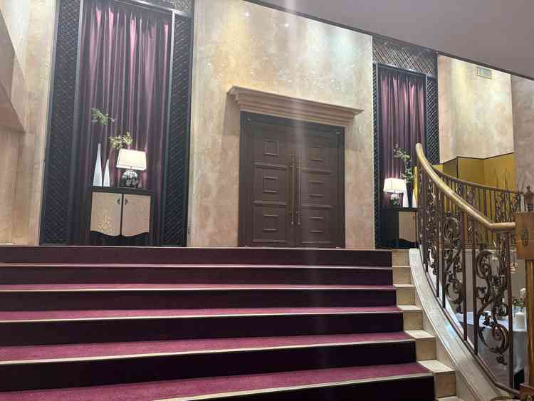 おしゃれな階段で写真撮影時にも映えそうだと感じました。