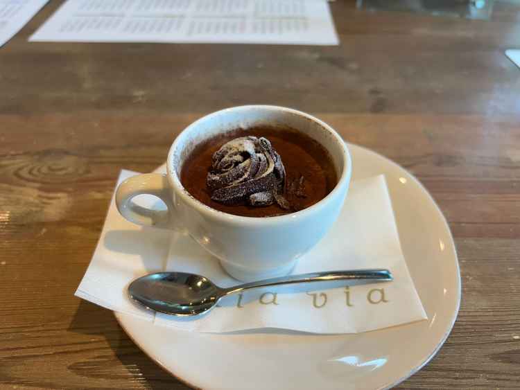 試食のデザート