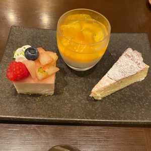 試食のうち、デザートがとても良かった。