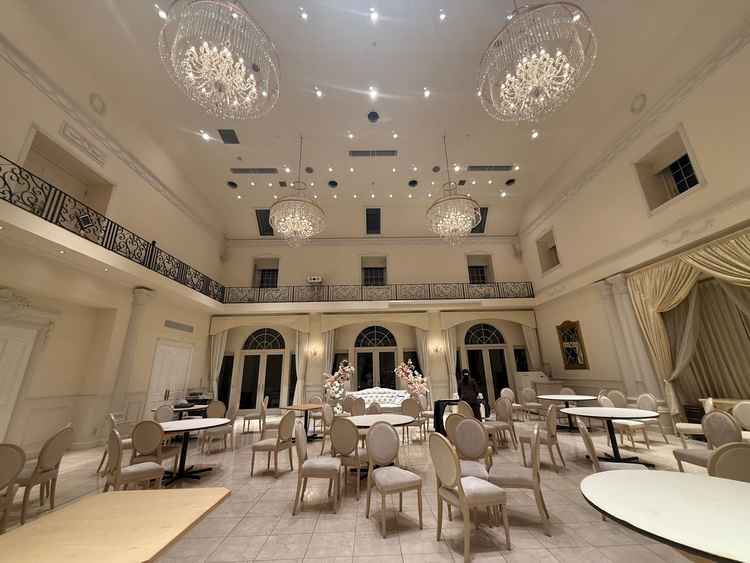 フランスがテーマの披露宴会場