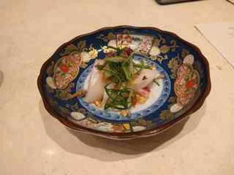 料理一品目。前菜。