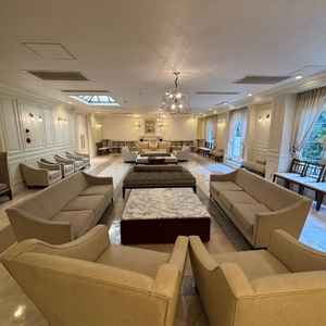 ロビー。広くゆったりと待っていただなそうだなと感じました。