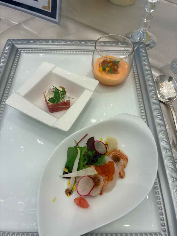 試食した料理。