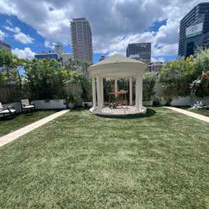 最上階にあるガーデンで、こちらで撮影ができたりもするそうです。