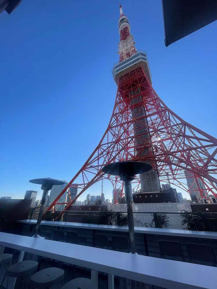 R階のバーから見える景色