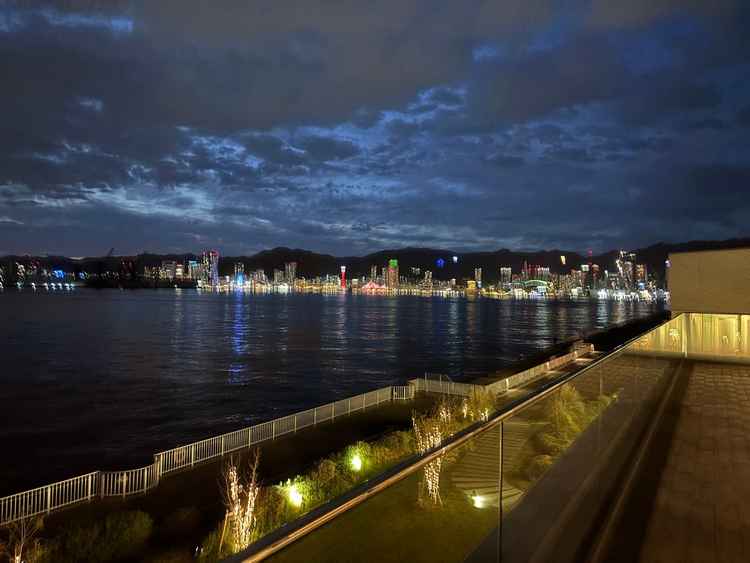 会場からの外の風景
