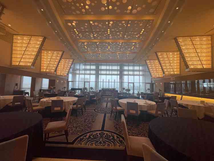 船をモチーフにした会場