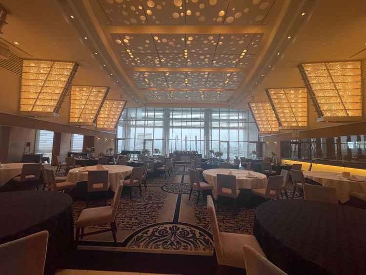 船をモチーフにした会場