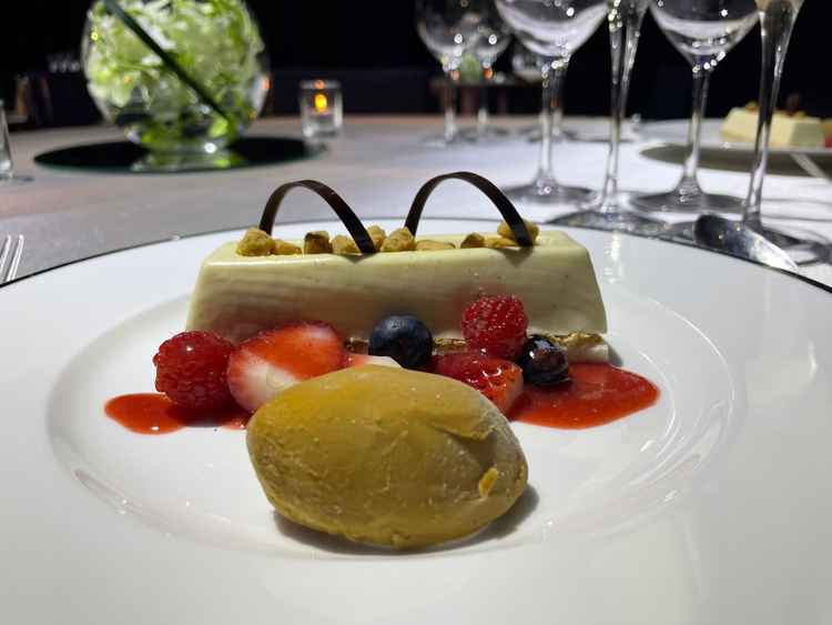 試食でいただいたデザートの写真です。