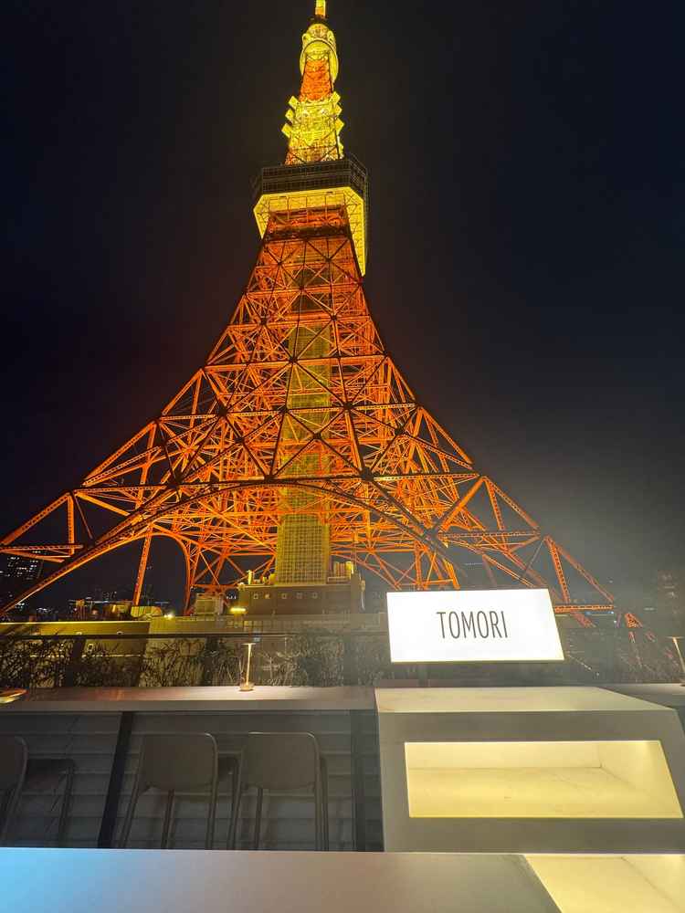 ライトアップした東京タワーも見ることができて、ゲスト気分で楽しめました