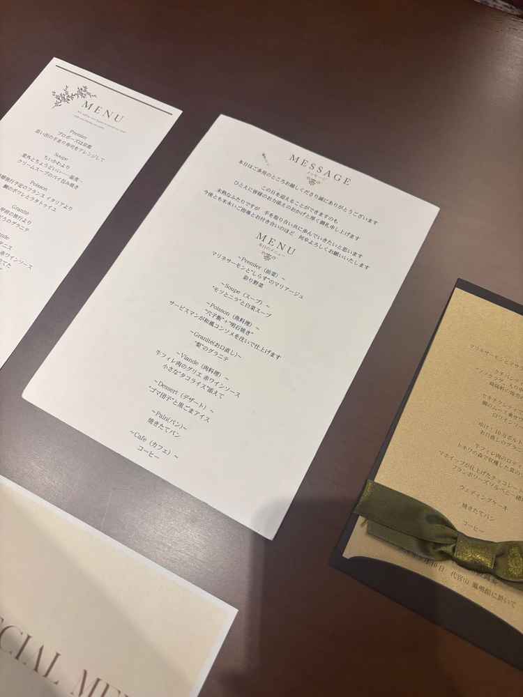 メニューを自由に選んでアレンジができる！