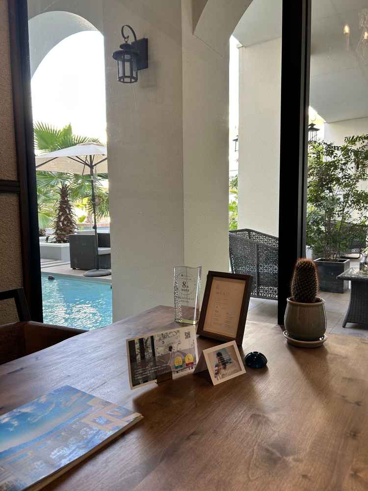 式場の方と打ち合わせした場所