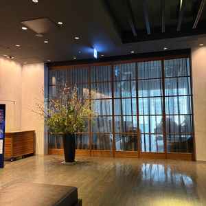 式当日の受付会場になるスペース