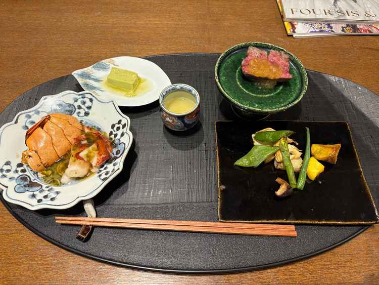 試食の料理です。