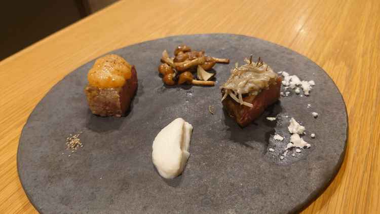料理コース　黄、白