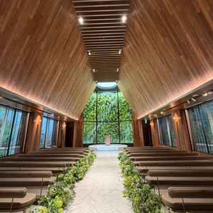 チャペルが本当に綺麗でした