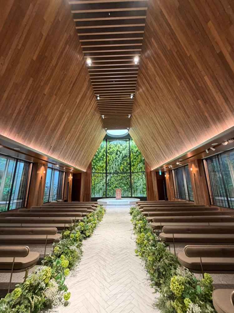 チャペルが本当に綺麗でした